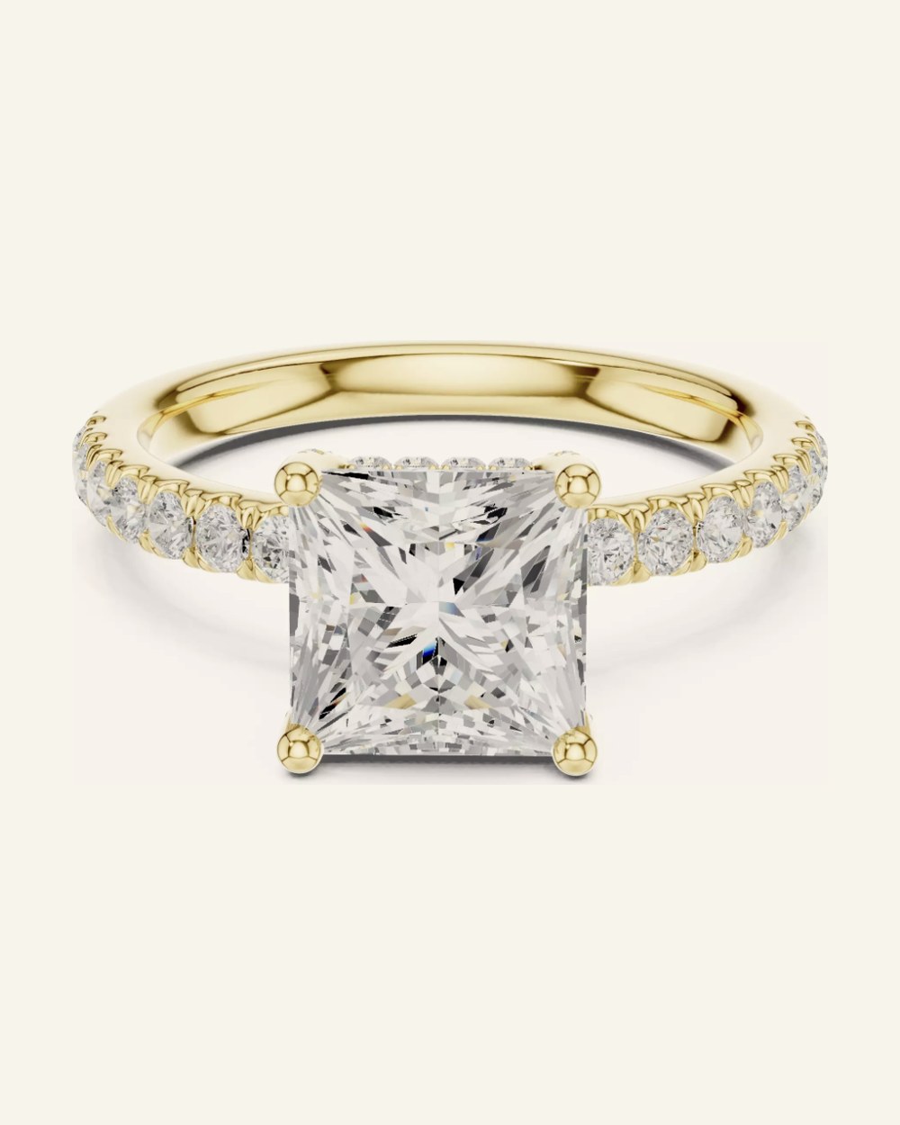 Hazel ring by OLIVE Fine Jewellery in Yellow gold