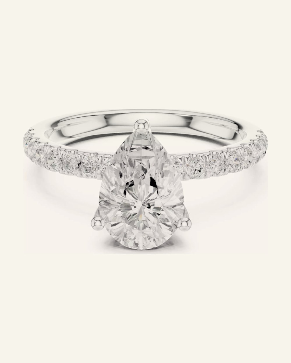 Aspen ring by OLIVE Fine Jewellery in White gold / Platinum