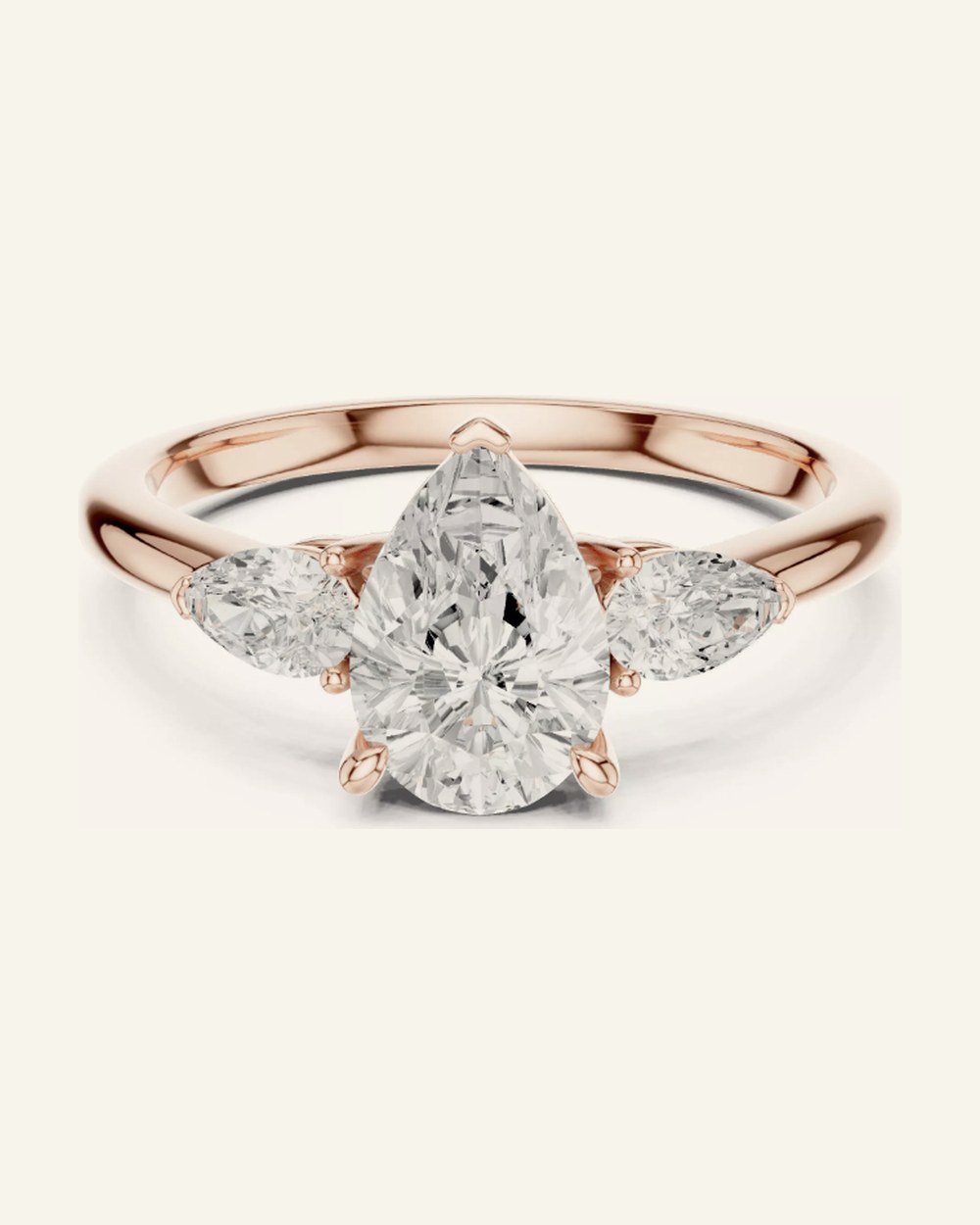 Maya ring by OLIVE Fine Jewellery in Rose gold