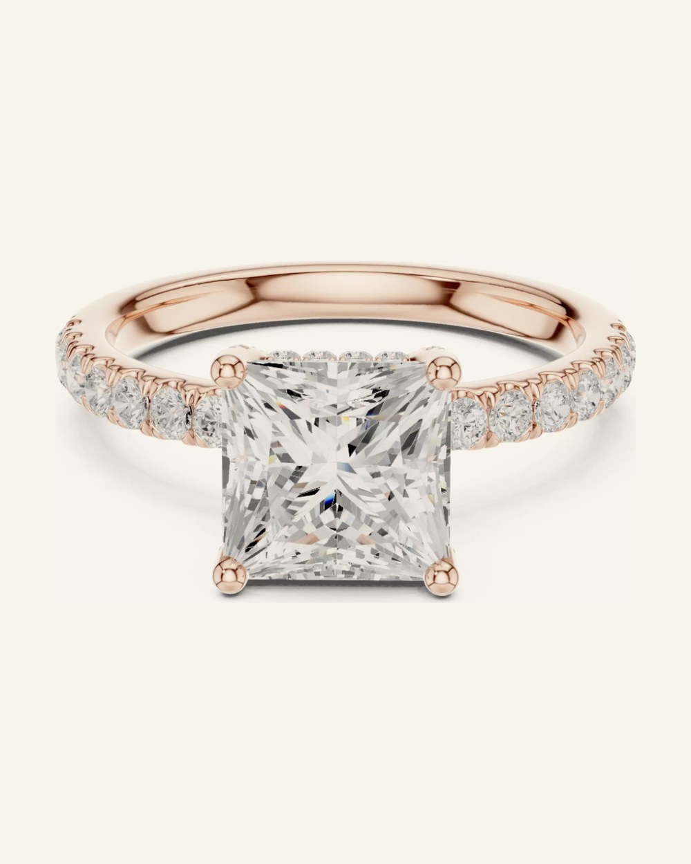 Hazel ring by OLIVE Fine Jewellery in Rose gold