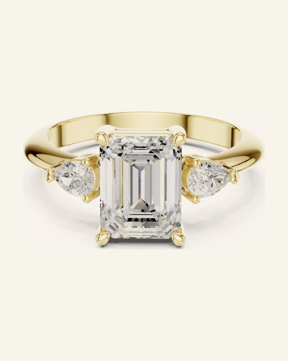 Zara ring by OLIVE Fine Jewellery in Yellow gold