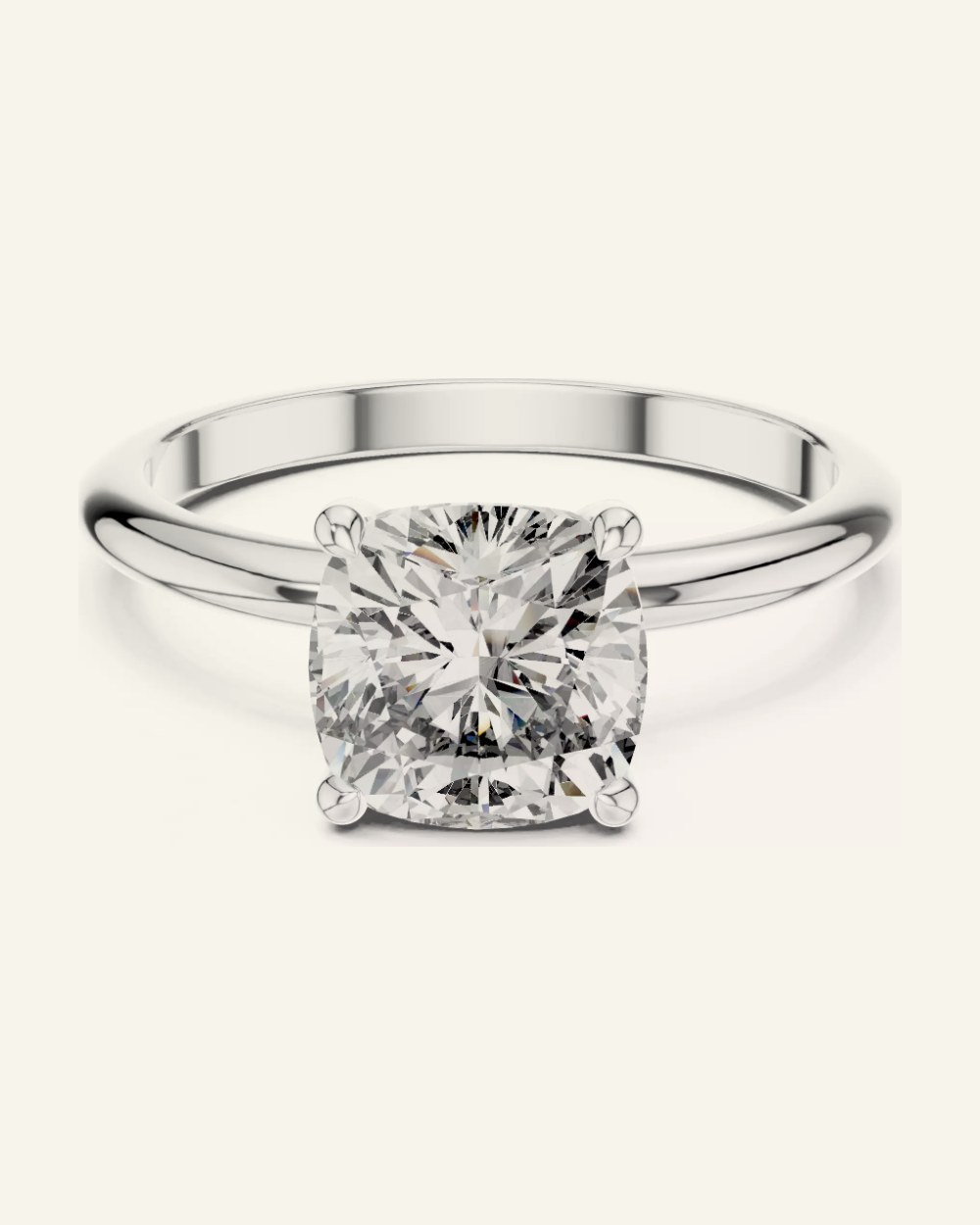 Rue ring by OLIVE Fine Jewellery in White gold / Platinum