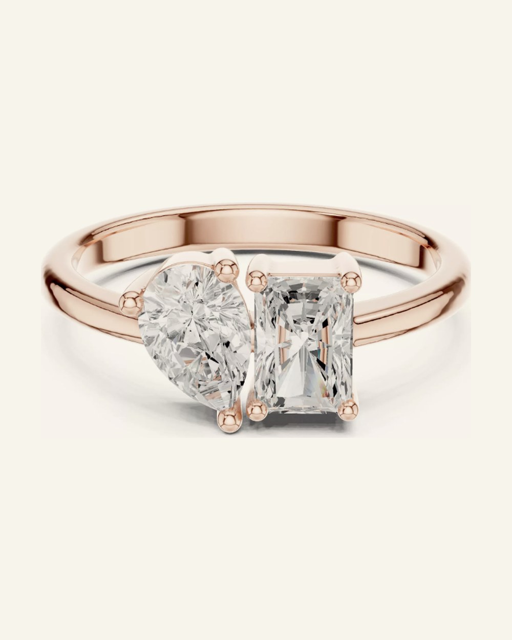 Brenda ring by OLIVE Fine Jewellery in Rose gold
