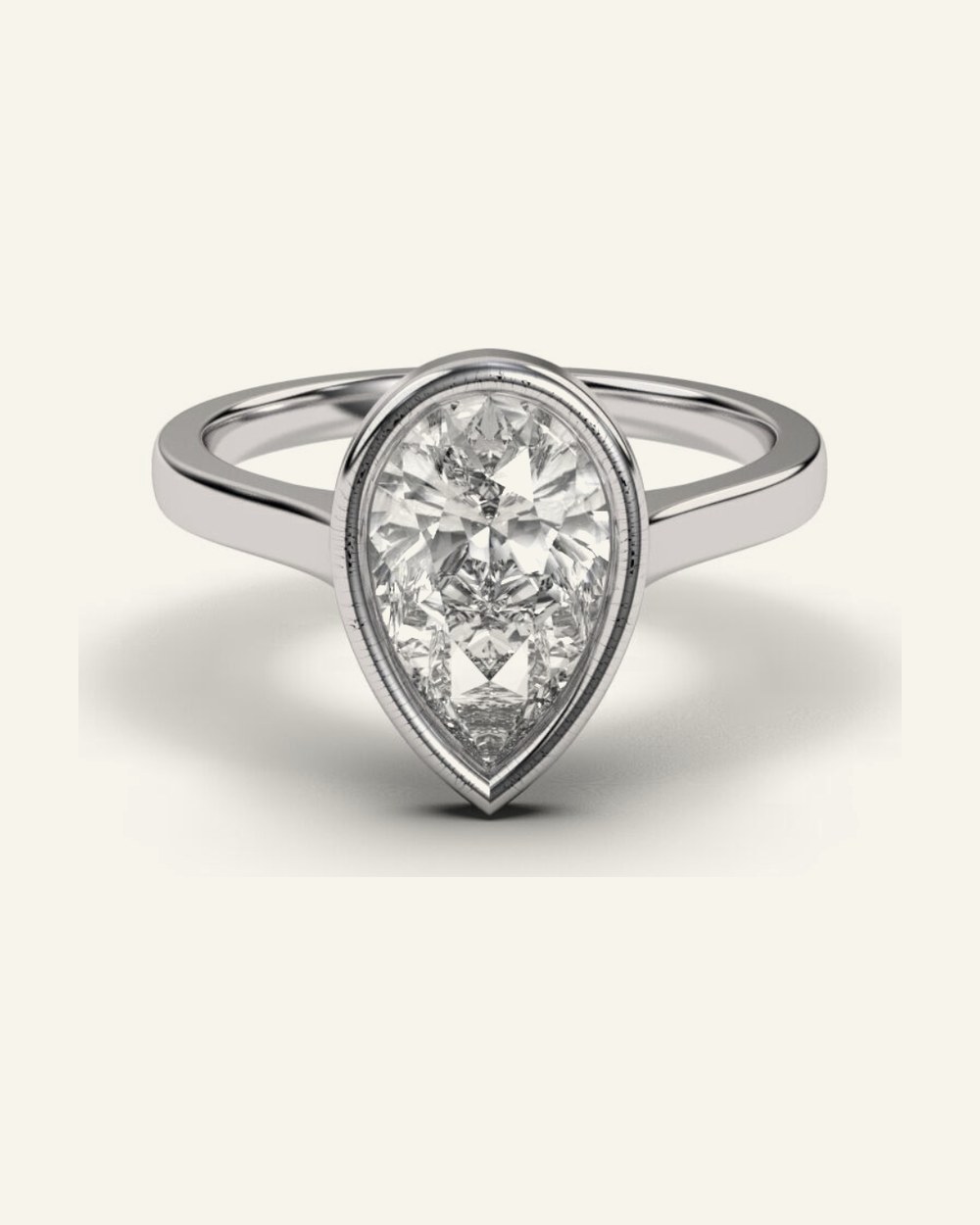 Sonny ring by OLIVE Fine Jewellery in White gold / Platinum