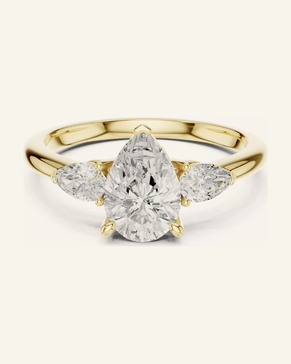 Maya ring by OLIVE Fine Jewellery in Yellow gold