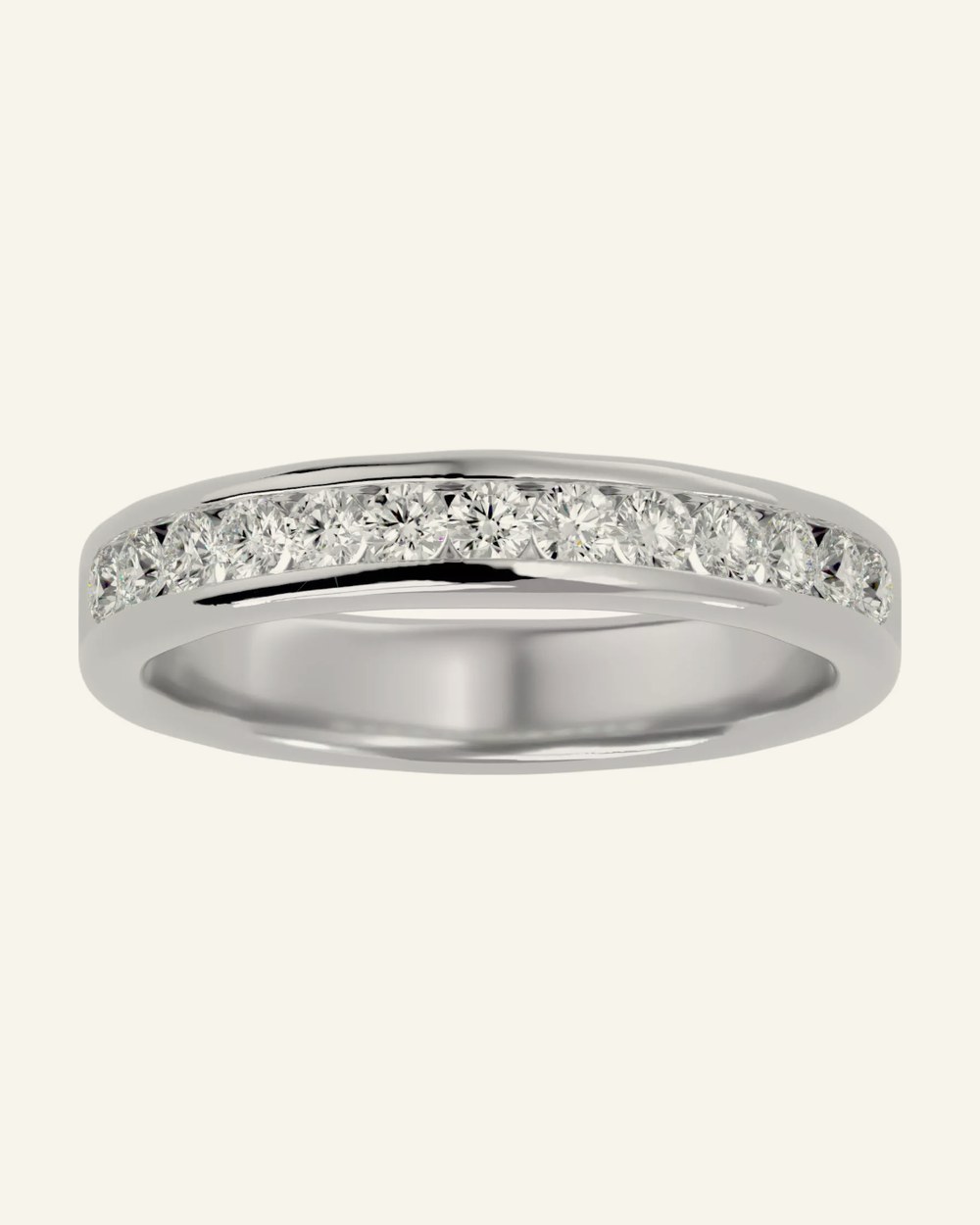 Demi ring by OLIVE Fine Jewellery in White gold / Platinum