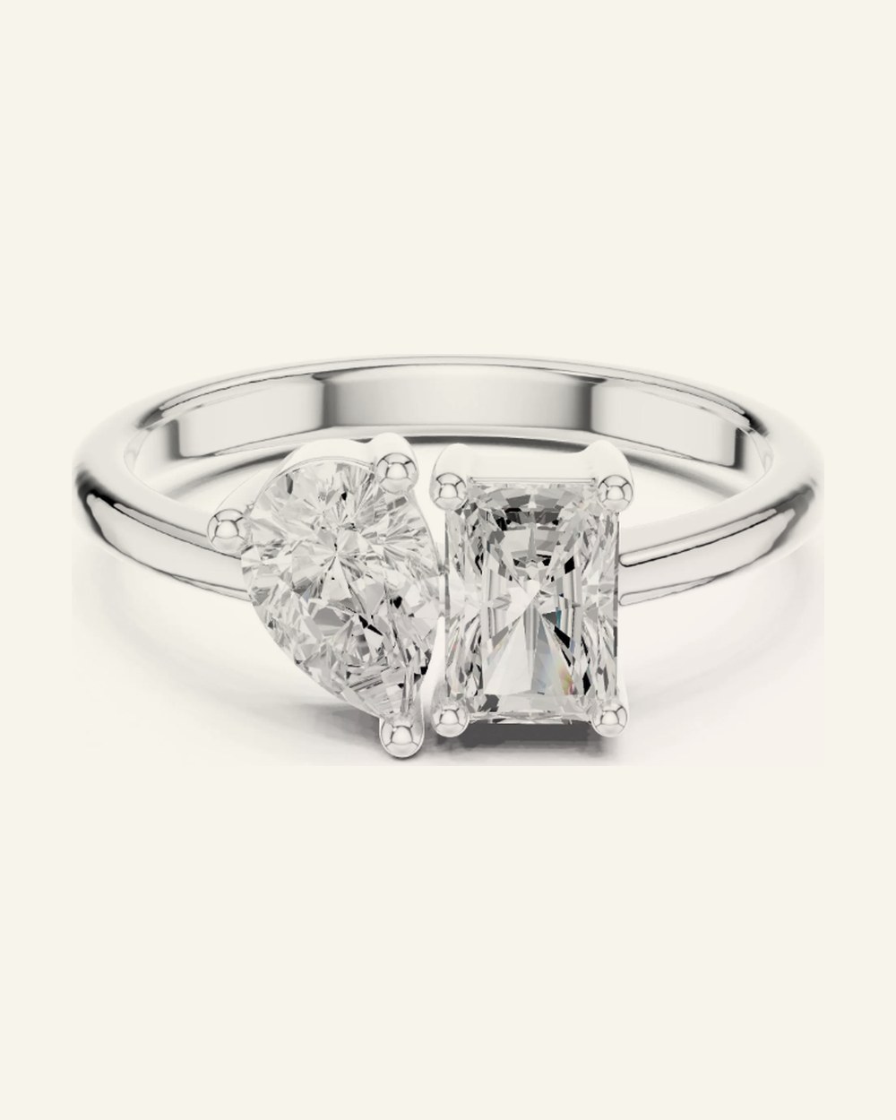 Brenda ring by OLIVE Fine Jewellery in White gold / Platinum