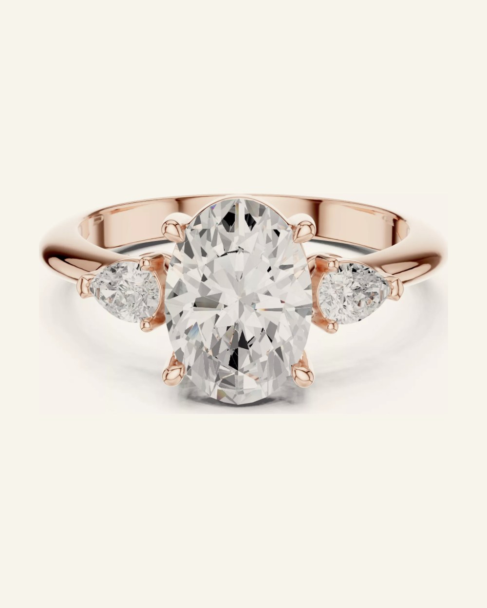 Nala ring by OLIVE Fine Jewellery in Rose gold