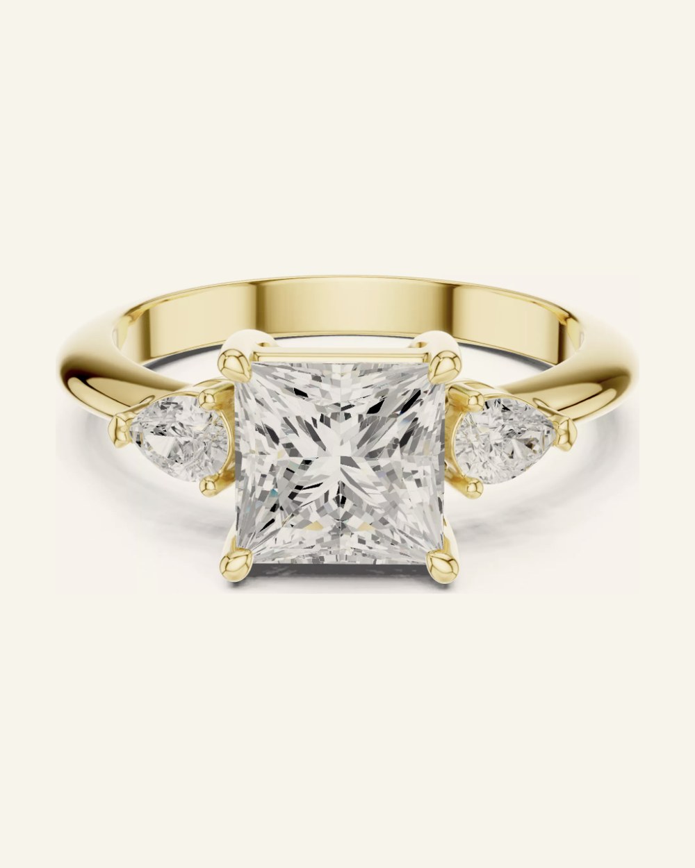 Amelia ring by OLIVE Fine Jewellery in Yellow gold