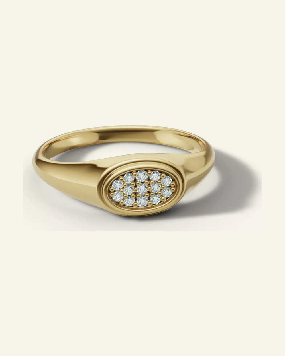 Lala ring by OLIVE Fine Jewellery in Yellow gold