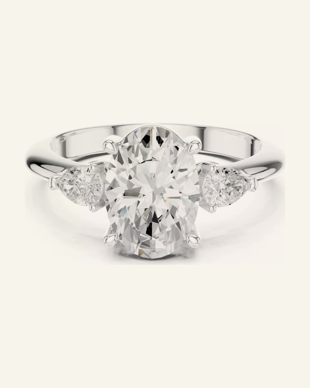 Nala ring by OLIVE Fine Jewellery in White gold / Platinum