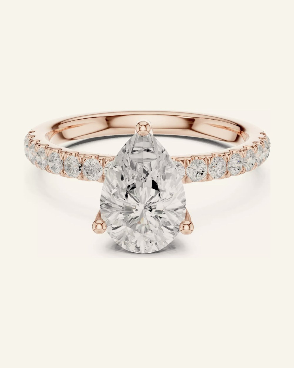 Aspen ring by OLIVE Fine Jewellery in Rose gold