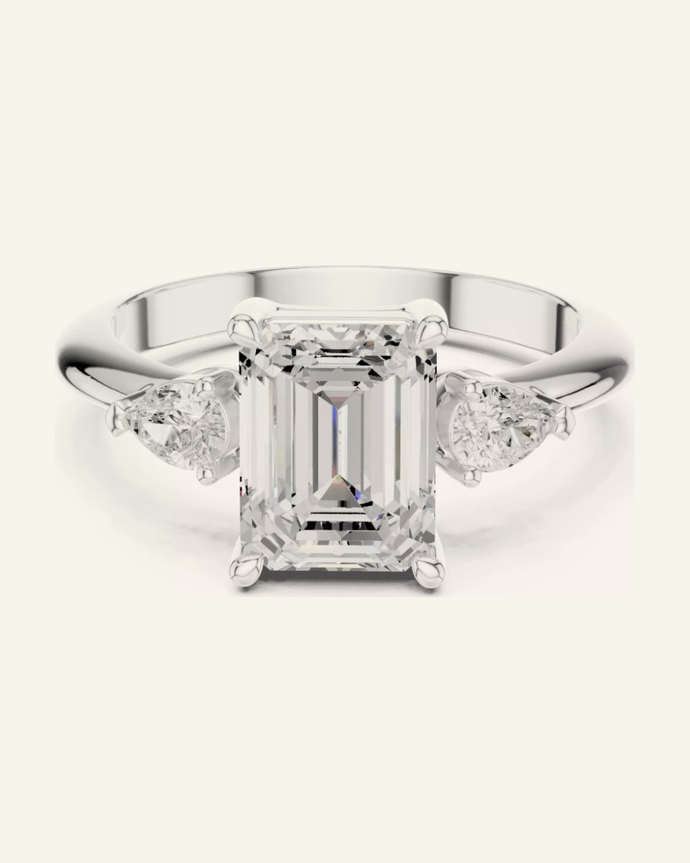 Zara ring by OLIVE Fine Jewellery in White gold / Platinum