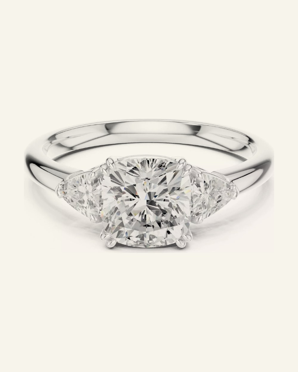 Romy ring by OLIVE Fine Jewellery in White gold / Platinum