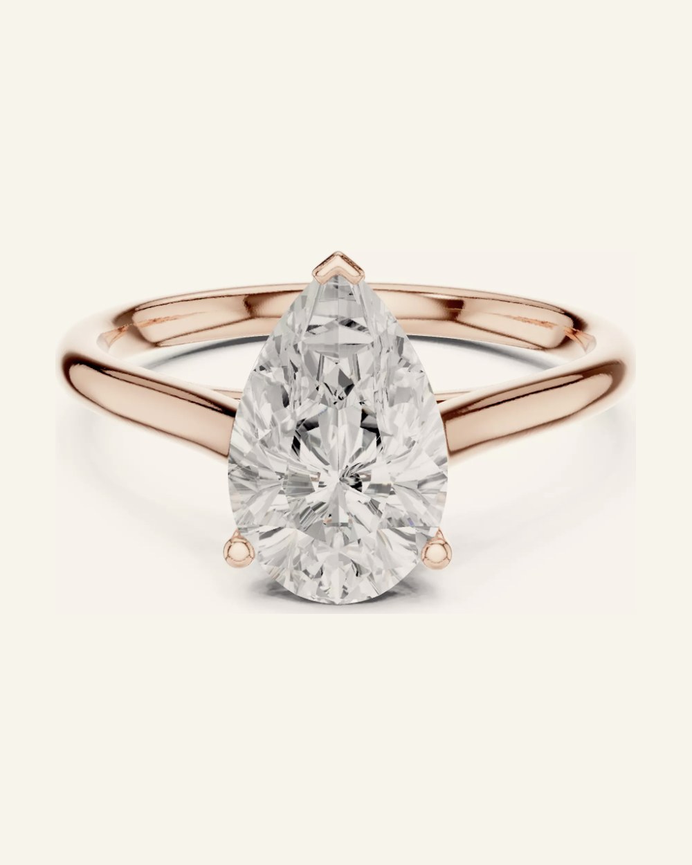 Jade ring by OLIVE Fine Jewellery in Rose gold