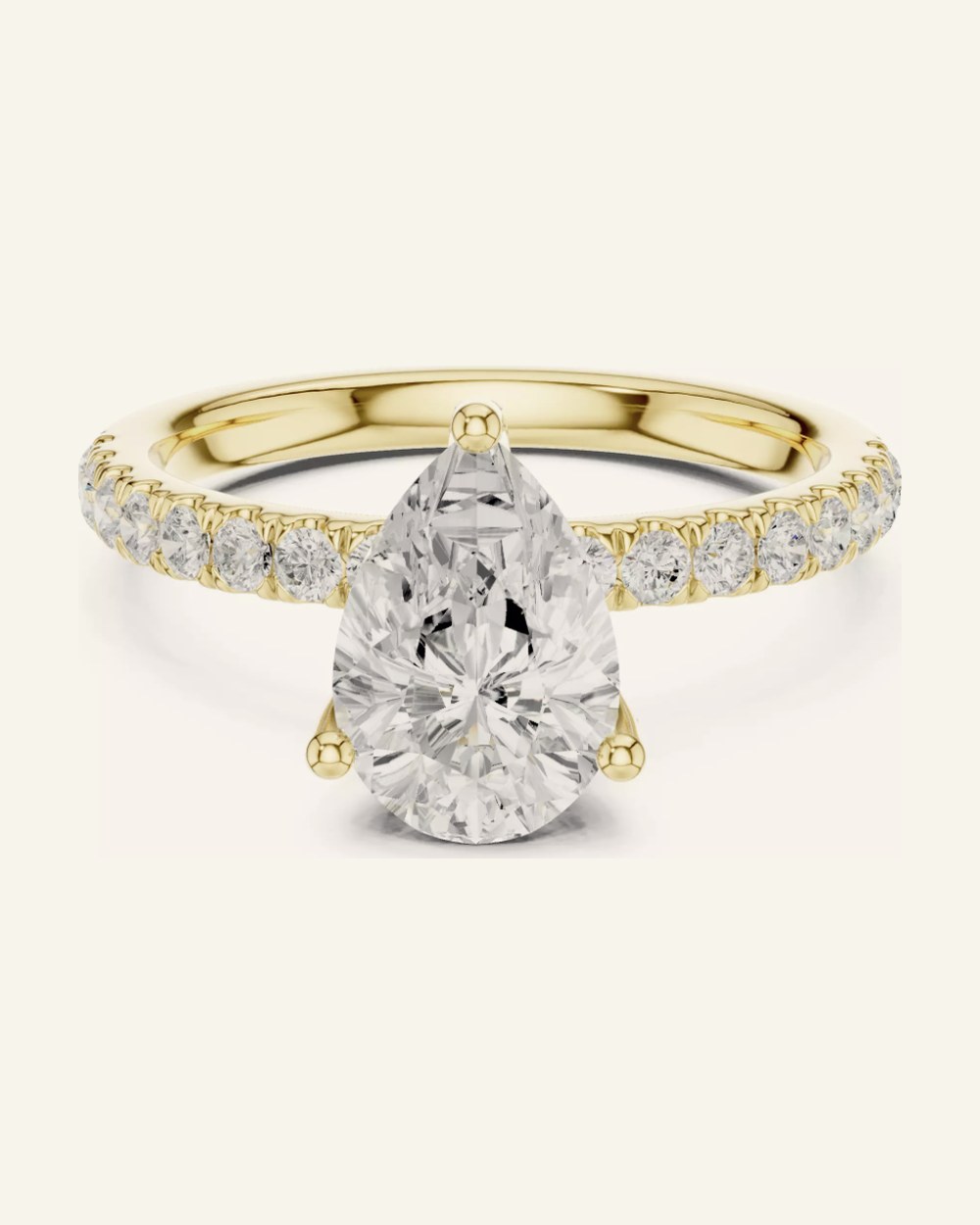 Aspen ring by OLIVE Fine Jewellery in Yellow gold