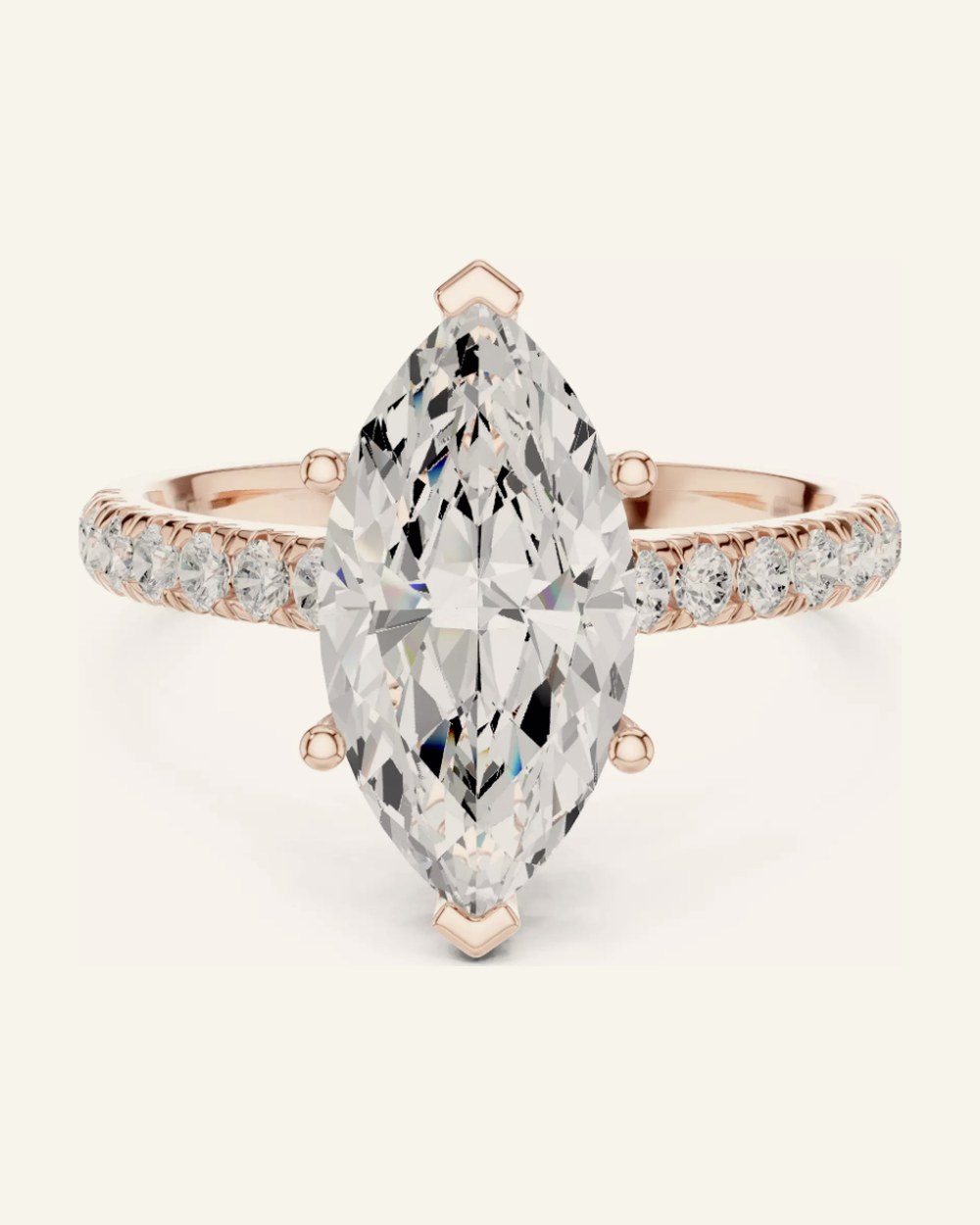 Skye ring by OLIVE Fine Jewellery in Rose gold