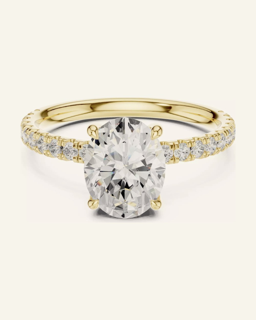 Millie ring by OLIVE Fine Jewellery in Yellow gold
